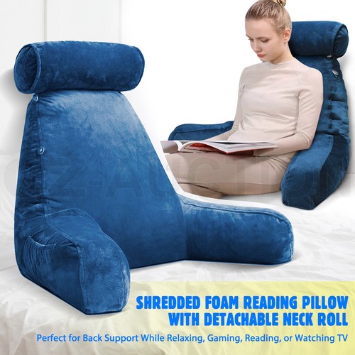 Bed Wedge Pillow Cool Gel Memory Foam Back Leg Elevation Raiser Support Cushion - Picture 118 of 171