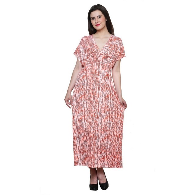 kimono style maxi dress