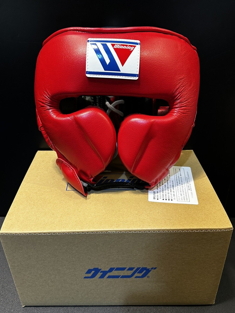 Winning ヘッドギア FG-2900 Mサイズ 赤 ウイニング(WINNING) ボクシングヘッドギア フェイスガード