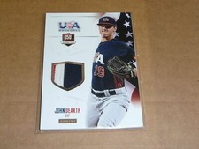 2014 Panini USA Box Set JOHN DEARTH JERSEY PATCH /35 E5674