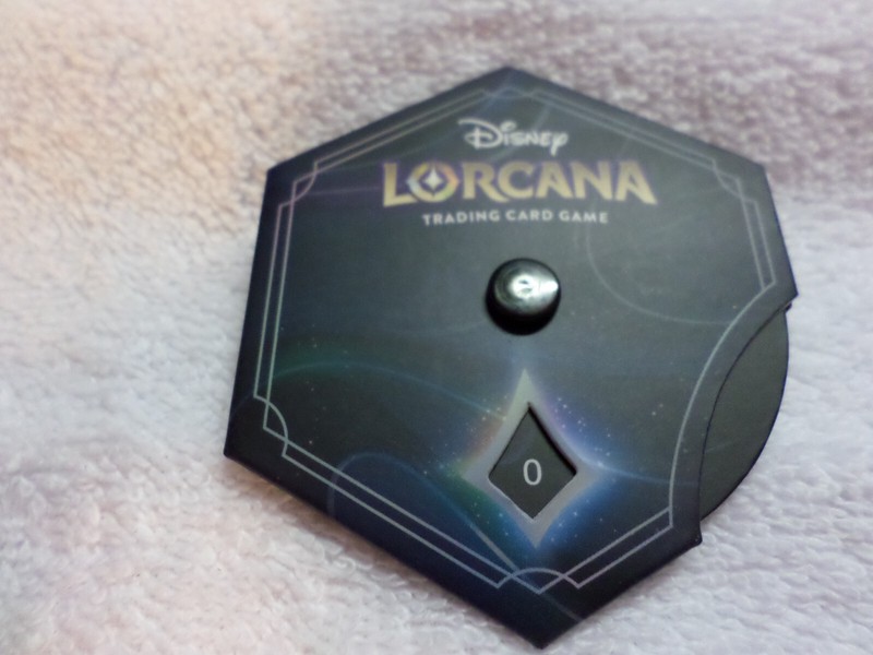 Disney Lorcana Rise Of The Floodborn OP League Promo Lore Counter