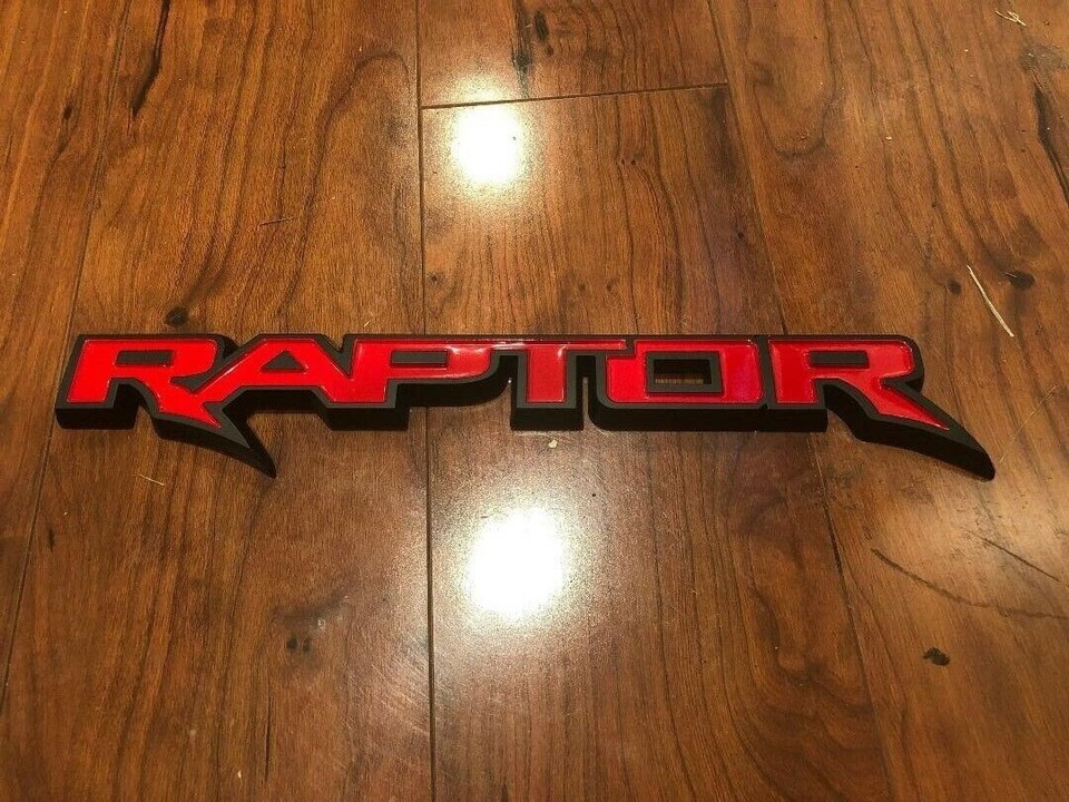 NEW 2010 - 2020 FORD SVT F150 RAPTOR RED AND BLACK TAILGATE OR BODY ...