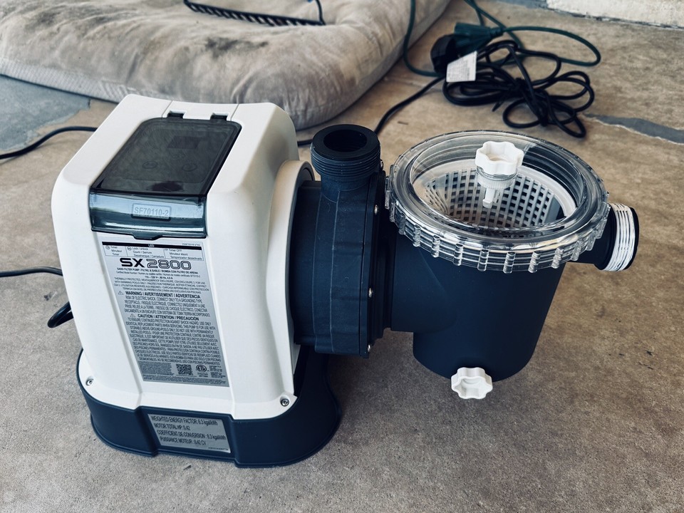 Intex SX2800 Pump Motor and Control for Swimming Pool Sand Filter eBay