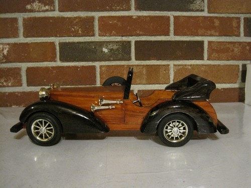 DE COLECCIÓN COLECCIONABLE HECHO A MANO POR HERITAGE COMO NUEVO LTD. COCHE DE MADERA - Imagen 4 de 12