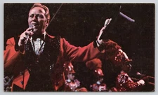 Postcard Circus Ringling Bros Barnum & Bailey  Ringmaster Harold Ronk  