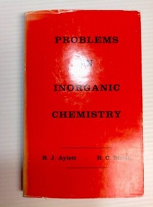 Problems-In-Inorganic-Chemistry-B-J-Aylett-B-C-Smith-1966-1st-Ed-HC-W-DJ