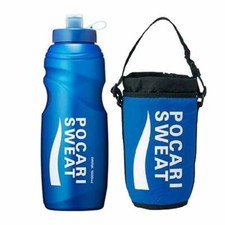 Pocari Sweat Sports Drink Water Bottle 1000ml  Carry Case