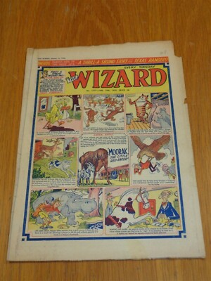 WIZARD #1717 10TH JANUARY 1959 DC THOMSON BRITISH WEEKLY _