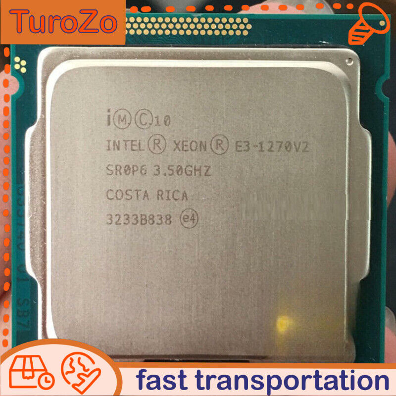 Intel Xeon E3-1270V2 3.5 GHz Quad-Core (BX80637E31270V2 Intel Xeon E3-1270V2 3.5 GHz Quad-Core (BX80637E31270V2