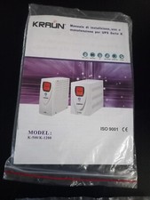 ISTRUZIONI / MANUALE ORIGINALE KRAUN K-500/K-1200