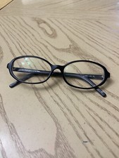 Fendi Eye Glasses Frames F619 135mm Black Marble With Designs On Arms Made Italy