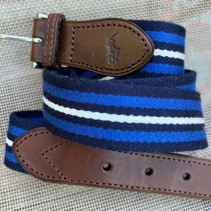 【Ralph Lauren】vintageベルト Vintage Ralph Lauren Horseshoe Equestrian Leather Belt S | eBay