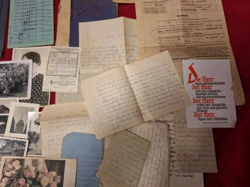 Alte Feldpost Briefe Dokumente Fotos WW2 2. Weltkrieg alt - Bild 8 von 23