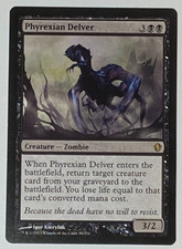 MTG Card - Phyrexian Delver - Commander 2013 - NM - Black Magic The Gathering