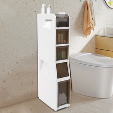 Bathroom Floor Cabinet Bathroom Storage Cabinet Storage Cabinet w/ 3 Drawers