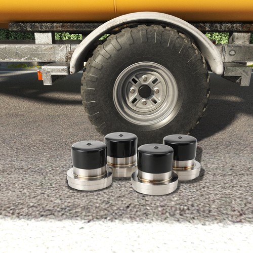 Boat Trailer Bearing Dust Cap Grease Cap Covers Axles Wheel Bearing Protectors - Picture 12 of 19