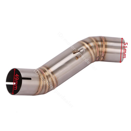 Slip for Honda CBR500R CB500X CB400X/R 2018-2022 Exhaust Mid Pipe Muffler 370mm - Picture 5 of 12