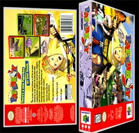 Paperboy - N64 Reproduction Art Case/box No Game. Paperboy - N64 Reproduction Art Case/box No Game.