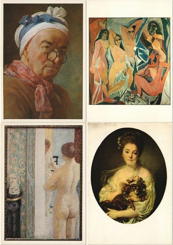 PINTURAS DE ARTE 103 Postales Modernas (L3099) - Imagen 9 de 12