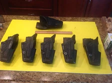 Safariland Beretta Double Action duty holster Level II retention basket weave RH