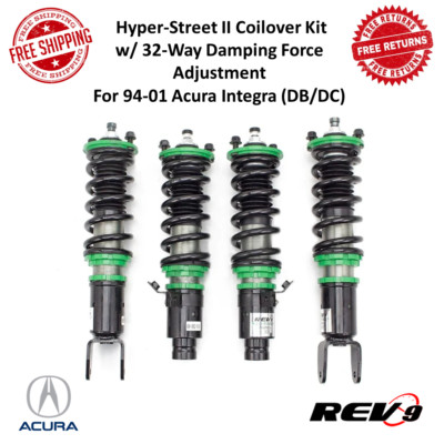 REV9 Hyper-Street II Coilover Kit w/32-Way Damping For 94-01 Acura Integra DB/DC