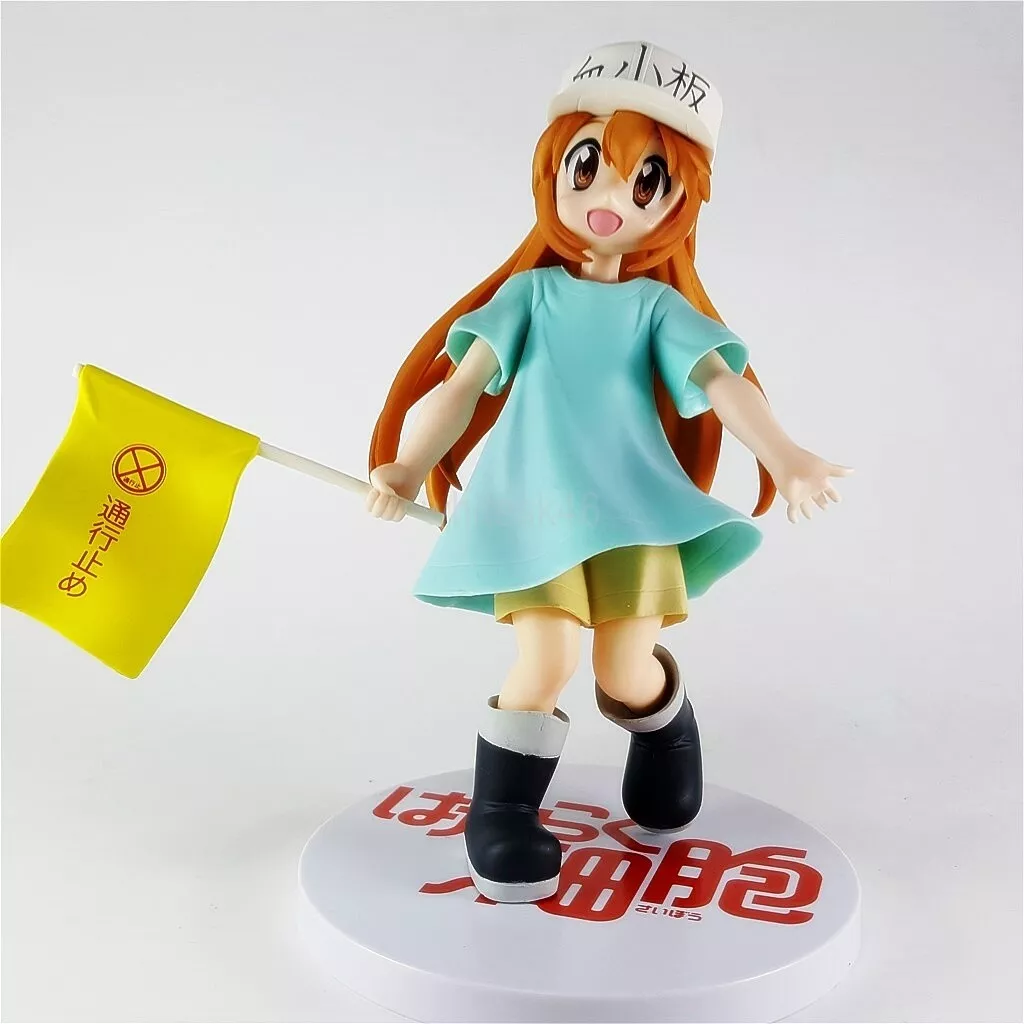 Figura HATARAKU SAIBOU (CÉLULAS NO TRABALHO!) - PLACA - SEGA