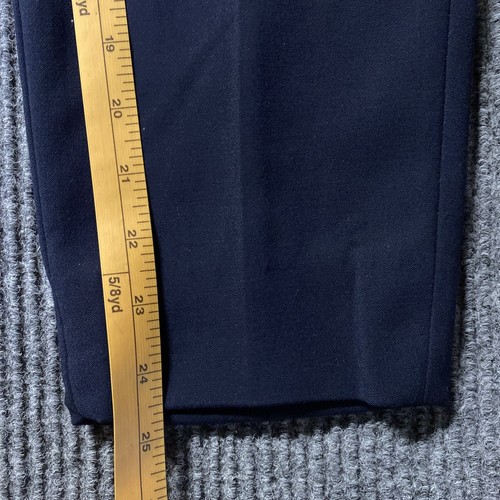 J Crew Pants Women’s 6 Navy High Rise Cameron Pockets Dress Pant Pockets Stretch - Picture 7 of 12