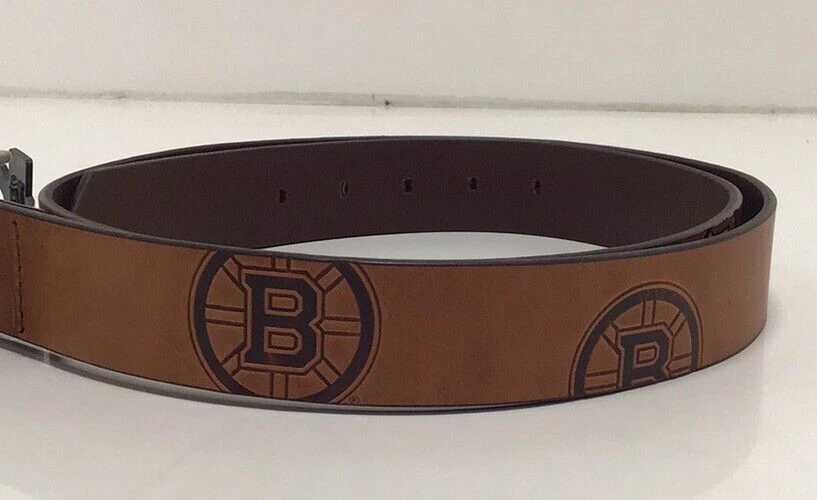 NHL Boston Bruins Men’s Belt US Size 44 - Image 2 of 4