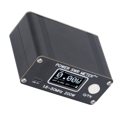 Miernik SWR 1,6-50 MHz 0,5W-200W 1,29 cala Ekran Krótkofalowy tester mocy HF PWR - Zdjęcie 9 z 24