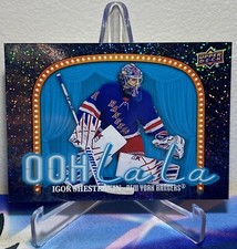 2024-25 Upper Deck Series 2 Hockey IGOR SHESTERKIN #OLL-3 OOH LA LA SPECKLE