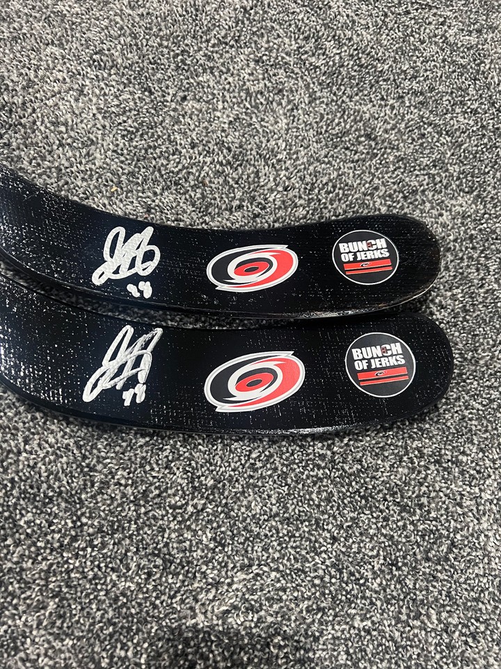 JORDAN MARTINOOK Carolina Hurricanes SIGNED Autographed Hockey Stick