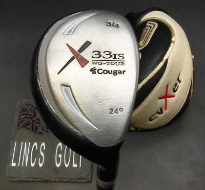 Cougar X 33is 24° Hybrid Regular Graphitschaft Cougar Grip & cvXer Head Cover