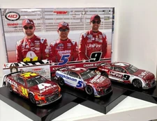2024 HENDRICK MOTORSPORTS 40TH ANNIVERSARY MARTINSVILLE RACED  1/24 3 CAR SET