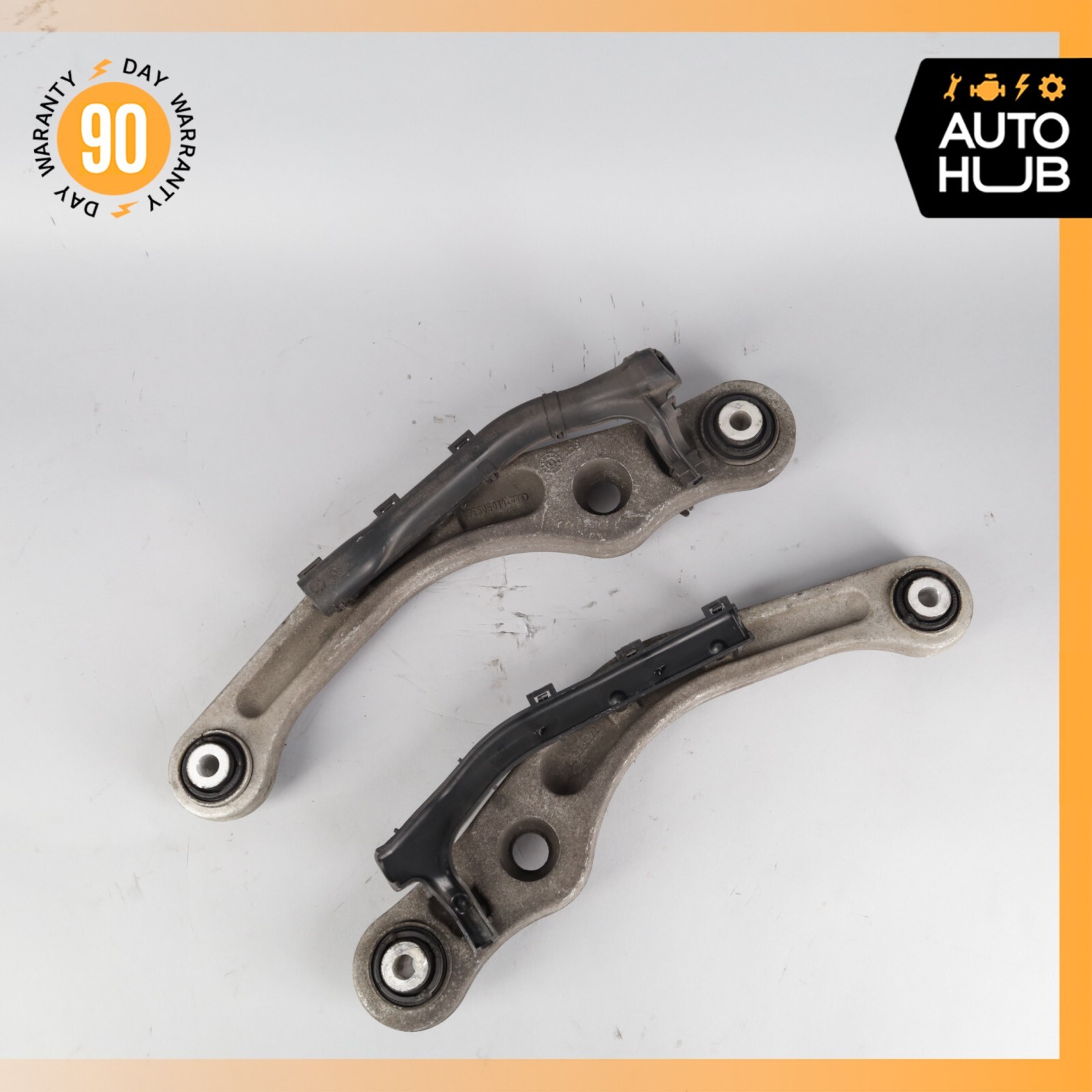 12-18 Bentley Continental GTC Rear Left & Right Upper Control Arm Set OEM 71k