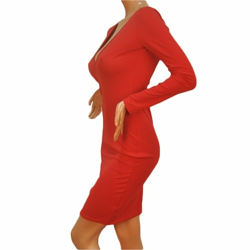 Sexy Women Bandage Bodycon Long Sleeve 