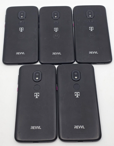 (READ) Lot 5x Motorola XT1952-3 G7 Play REVVL Android Cell PARTS REPAIR (READ)
