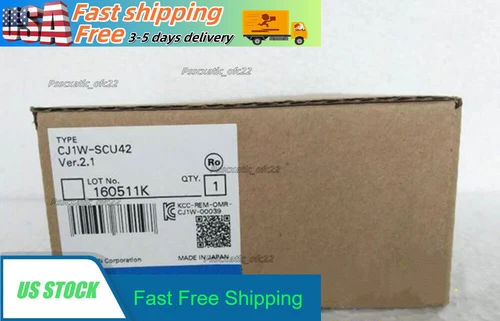 1PC OMRON CJ1W-SCU42 PLC Module CJ1WSCU42 New In Box Fast Shipping  US Free TAX