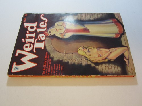 Weird Tales Pulp, Jan. 1934 VG/FN Robert E. Howard, Conan! Brundage Cover! - Picture 2 of 5