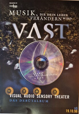 VAST Visual Audio Sensory Theater * Das Debütalbum * Promo deutsch   SH