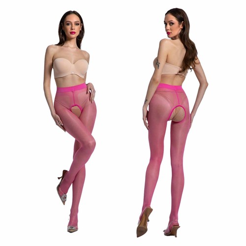 Medias sin entrepierna Amour Hip Gloss 20D brillantes transparentes hasta la cintura - tallas Reg y Plus - Imagen 8 de 15
