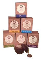 SONG OF INDIA - Solid Perfume in Hand-Carved Rosewood Jar with Screw-on Top