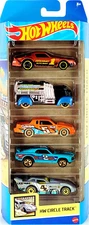 Hot Wheels 🏁 Circle Track 5-Pack - Camaro Z28, Grand National, Mustang Mach 1