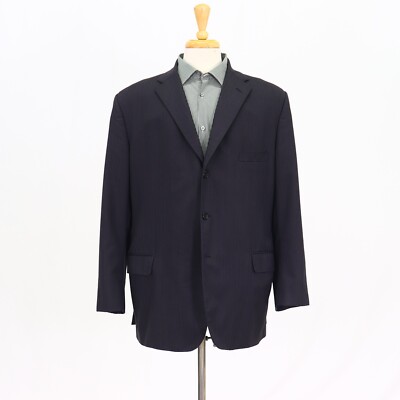 Tom James 46R Gray Sport Coat Blazer Jacket HB 2B Wool