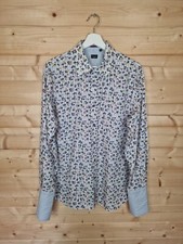 Paul Smith Shirt Mainline Mens Liberty Floral Print Size 17" Collar Long Sleeve