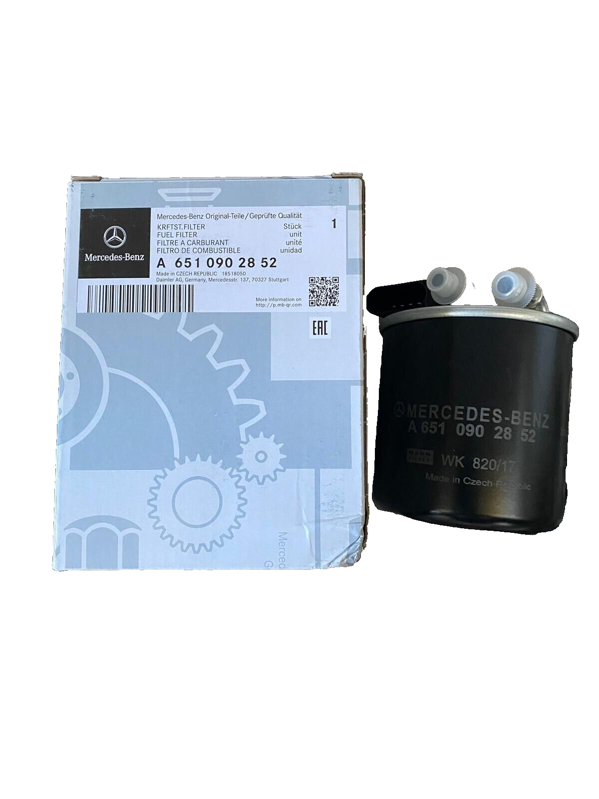 MERCEDES-BENZ A6510902852 Filtre à carburant A 651 090 28 52 1/4