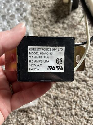 KB Electronics KBWC-13 Black dimmer switch 2.5 Amps FLA 6.0 Amps LRA