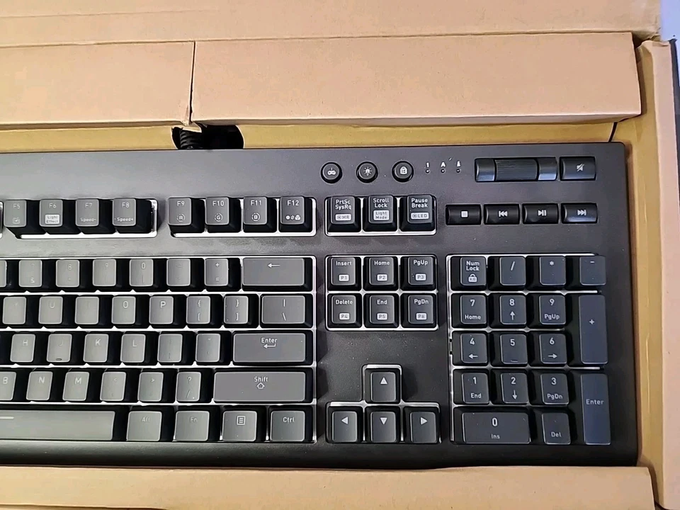 Thermaltake Premium X1 RGB Cherry MX Speed Silver  / KB-TPX-SSBRUS-01 /w Accents - Image 3 of 4