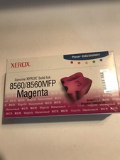 Genuine Xerox Solid Ink 8560/8560MFP Magenta 3 pack 108R00724 NEW In BOX