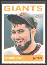 2013 Topps Heritage Sergio Romo San Francisco Giants #253
