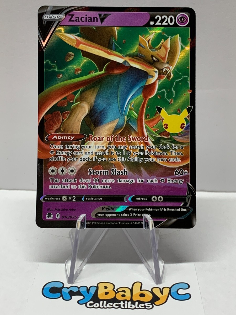 連番 ザシアンV zacian 2019 073 2020 329 66 Zacian V UR 329/190 S4a Shiny Star V Gold - Pokemon Card